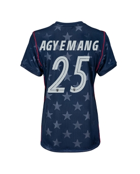 Billige Fotballdrakt Forente stater Patrick Agyemang #25 Replika Bortedrakt Dame VM 2026 Kortermet Billige Fotballdrakt Forente stater Patrick Agyemang #25 Replika Bortedrakt Dame VM 2026 Kortermet